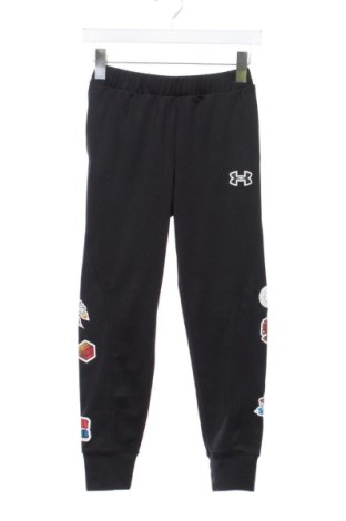 Pantaloni de trening, pentru copii Under Armour, Mărime 7-8y/ 128-134 cm, Culoare Negru, Preț 90,61 Lei