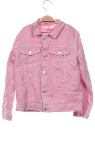 Dětská bunda  H&M, Velikost 6-7y/ 122-128 cm, Barva Růžová, Cena  489,00 Kč