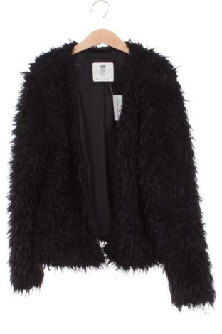 Детско яке H&M, Размер 9-10y/ 140-146 см, Цвят Черен, Цена 22,00 €