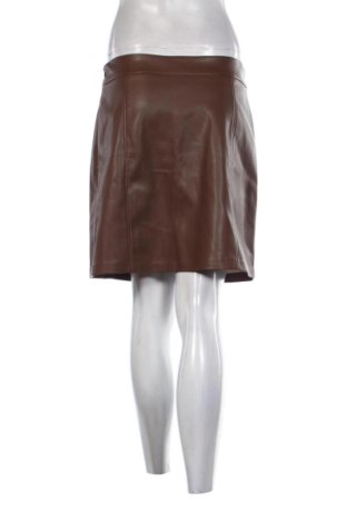 Fustă de piele Amisu, Mărime M, Culoare Maro, Preț 52,13 Lei