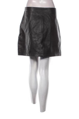 Δερμάτινη φούστα Camaieu, Μέγεθος XL, Χρώμα Μαύρο, Τιμή 47,56 €