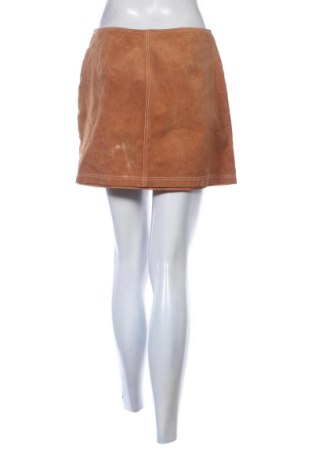 Kožená sukně  Forever 21, Velikost M, Barva Hnědá, Cena  1 304,00 Kč