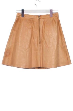 Kožená sukňa  H&M Conscious Collection, Veľkosť XS, Farba Hnedá, Cena  56,34 €