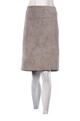 Fustă de piele Marc Aurel, Mărime XL, Culoare Gri, Preț 1.283,81 Lei