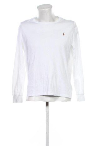 Męska bluzka Polo Ralph Lauren, Rozmiar L, Kolor Biały, Cena 201,99 zł