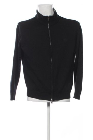Herren Strickjacke BOSS, Größe L, Farbe Schwarz, Preis 91,99 €