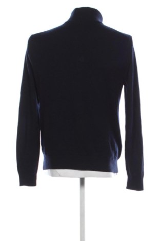 Jachetă tricotată de bărbați Gant, Mărime L, Culoare Albastru, Preț 326,99 Lei