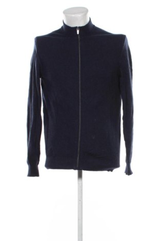 Herren Strickjacke Mango, Größe L, Farbe Blau, Preis 17,00 €