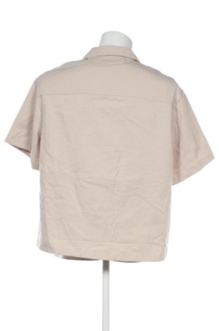 Herrenhemd Bershka, Größe M, Farbe Beige, Preis € 19,99