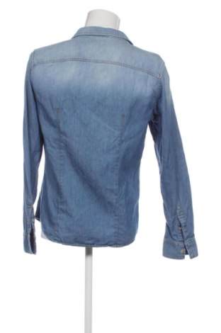 Herrenhemd Bershka, Größe L, Farbe Blau, Preis 14,83 €
