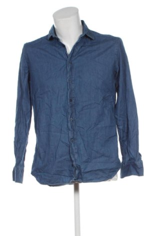 Herrenhemd Enrico Coveri, Größe L, Farbe Blau, Preis 22,99 €