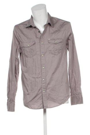 Мъжка риза Guess, Размер M, Цвят Сив, Цена 35,00 €