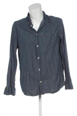 Ανδρικό πουκάμισο H&M, Μέγεθος L, Χρώμα Μπλέ, Τιμή 14,74 €