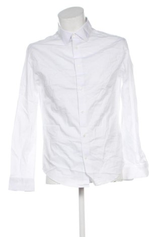 Мъжка риза H&M, Размер M, Цвят Бял, Цена 15,33 €
