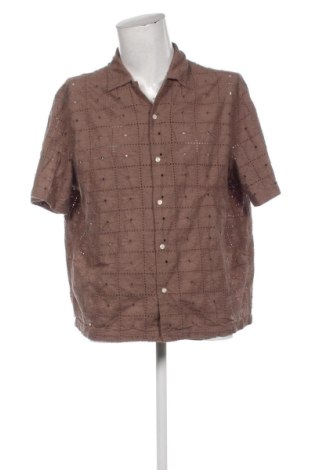 Ανδρικό πουκάμισο H&M, Μέγεθος XL, Χρώμα Καφέ, Τιμή 15,00 €