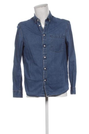 Мъжка риза H&M, Размер M, Цвят Син, Цена 15,33 €