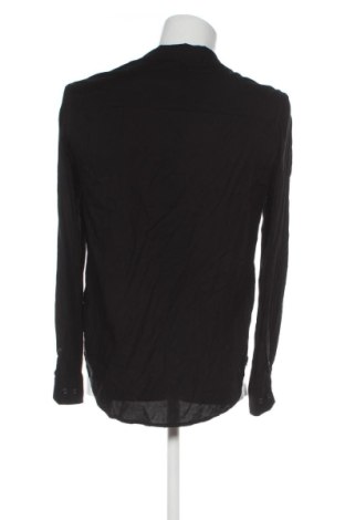 Мъжка риза H&M Divided, Размер M, Цвят Черен, Цена 15,00 €