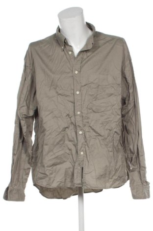 Ανδρικό πουκάμισο H&M L.O.G.G., Μέγεθος XXL, Χρώμα Γκρί, Τιμή 17,99 €