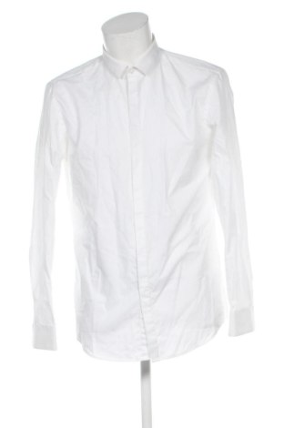 Herrenhemd Hugo Boss, Größe L, Farbe Weiß, Preis € 53,00