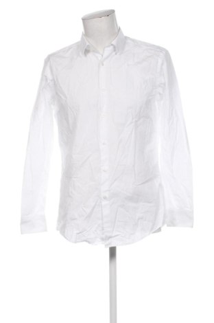 Cămașă de bărbați Hugo Boss, Mărime L, Culoare Alb, Preț 484,99 Lei