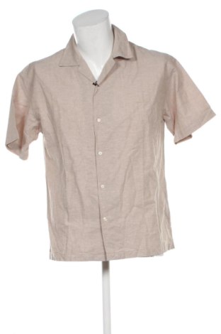 Cămașă de bărbați Jack & Jones, Mărime M, Culoare Bej, Preț 202,99 Lei