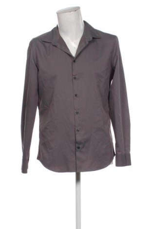 Herrenhemd Jake*s, Größe L, Farbe Grau, Preis 17,00 €