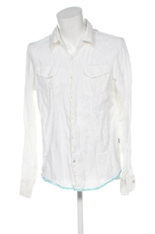 Cămașă de bărbați Mexx, Mărime L, Culoare Alb, Preț 90,48 Lei