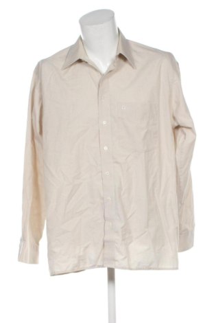 Herrenhemd Olymp, Größe 3XL, Farbe Beige, Preis 28,18 €