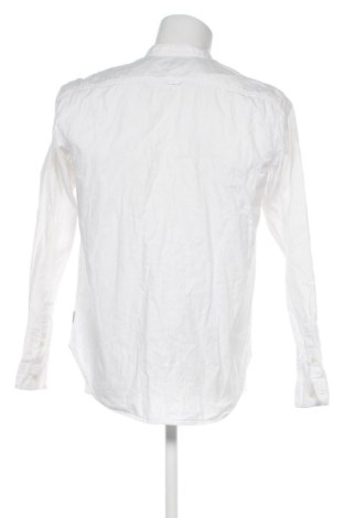 Herrenhemd Originals By Jack & Jones, Größe L, Farbe Weiß, Preis 17,36 €