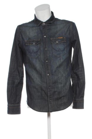 Herrenhemd Superdry, Größe L, Farbe Blau, Preis 20,00 €