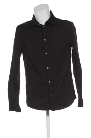 Męska koszula Tommy Jeans, Rozmiar L, Kolor Czarny, Cena 169,60 zł