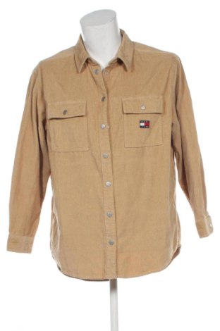 Herrenhemd Tommy Jeans, Größe XL, Farbe Braun, Preis 71,66 €