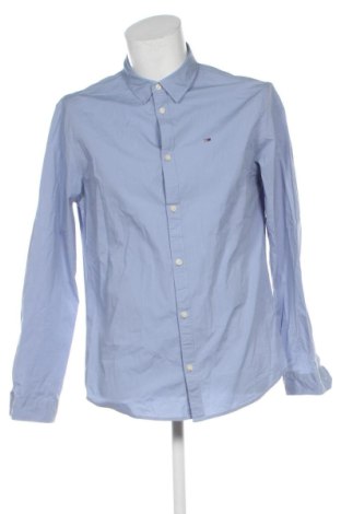 Ανδρικό πουκάμισο Tommy Jeans, Μέγεθος XL, Χρώμα Μπλέ, Τιμή 72,00 €