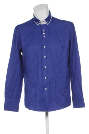 Ανδρικό πουκάμισο Unbranded, Μέγεθος XXL, Χρώμα Μπλέ, Τιμή 17,99 €