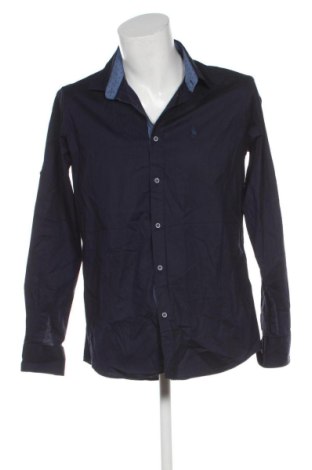 Herrenhemd Unbranded, Größe L, Farbe Blau, Preis € 19,99