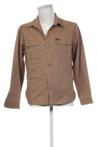 Herrenhemd Wrangler, Größe L, Farbe Braun, Preis € 19,76