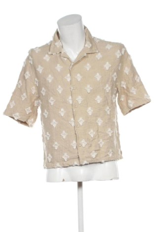 Мъжка риза Zara, Размер S, Цвят Бежов, Цена 14,31 €