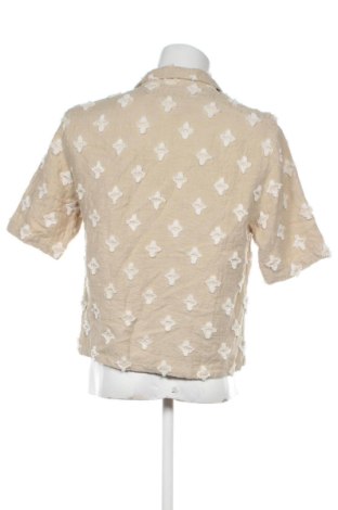 Мъжка риза Zara, Размер S, Цвят Бежов, Цена 14,31 €