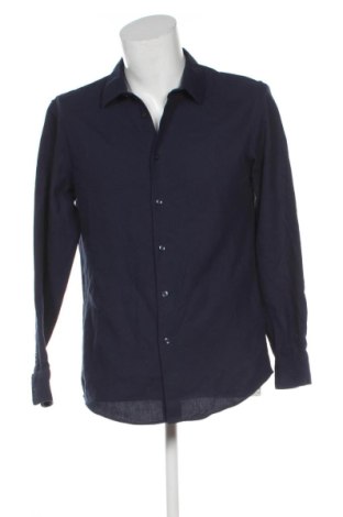 Cămașă de bărbați Zara, Mărime L, Culoare Albastru, Preț 88,62 Lei