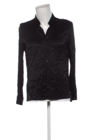 Мъжка риза Zara, Размер L, Цвят Черен, Цена 16,15 €