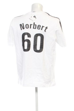 Męski T-shirt Adidas, Rozmiar L, Kolor Biały, Cena 72,99 zł