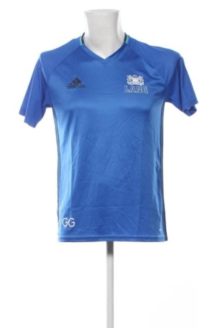 Herren Shirt Adidas, Größe L, Farbe Blau, Preis 17,99 €