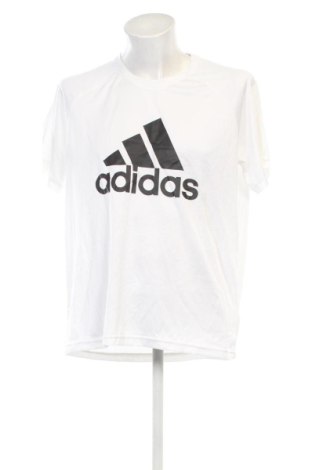Tricou de bărbați Adidas, Mărime XL, Culoare Alb, Preț 85,99 Lei
