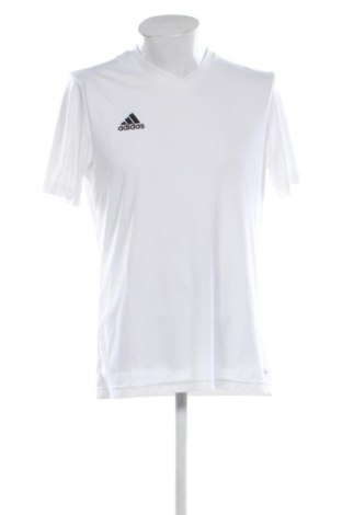Herren T-Shirt Adidas, Größe L, Farbe Weiß, Preis € 18,99
