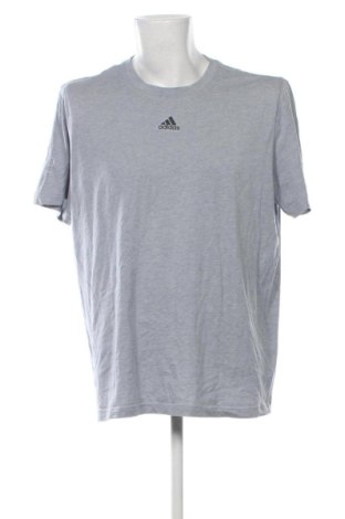 Herren T-Shirt Adidas, Größe XL, Farbe Grau, Preis € 18,99