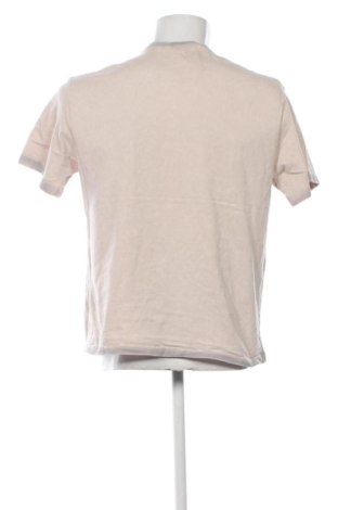 Мъжка тениска Bershka, Размер S, Цвят Бежов, Цена 9,20 €