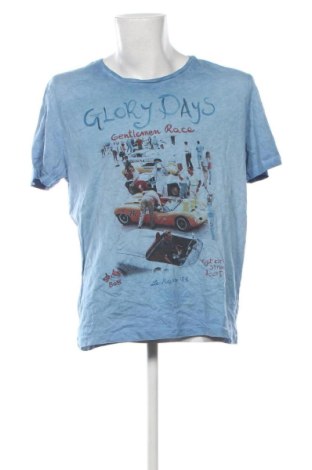 Ανδρικό t-shirt Bob, Μέγεθος 3XL, Χρώμα Μπλέ, Τιμή 9,99 €