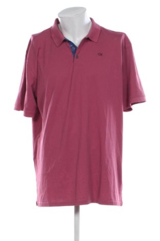 Férfi póló Calvin Klein, Méret 4XL, Szín Rózsaszín, Ár 26 033 Ft