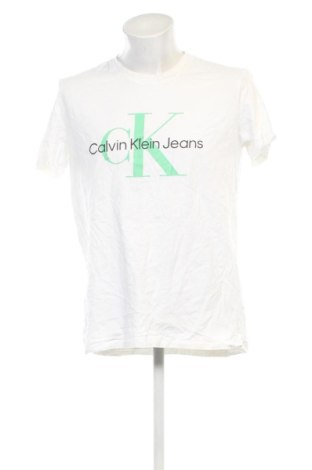 Мъжка тениска Calvin Klein Jeans, Размер XXL, Цвят Бял, Цена 17,89 €