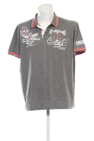 Męski T-shirt Cipo & Baxx, Rozmiar XXL, Kolor Szary, Cena 53,99 zł